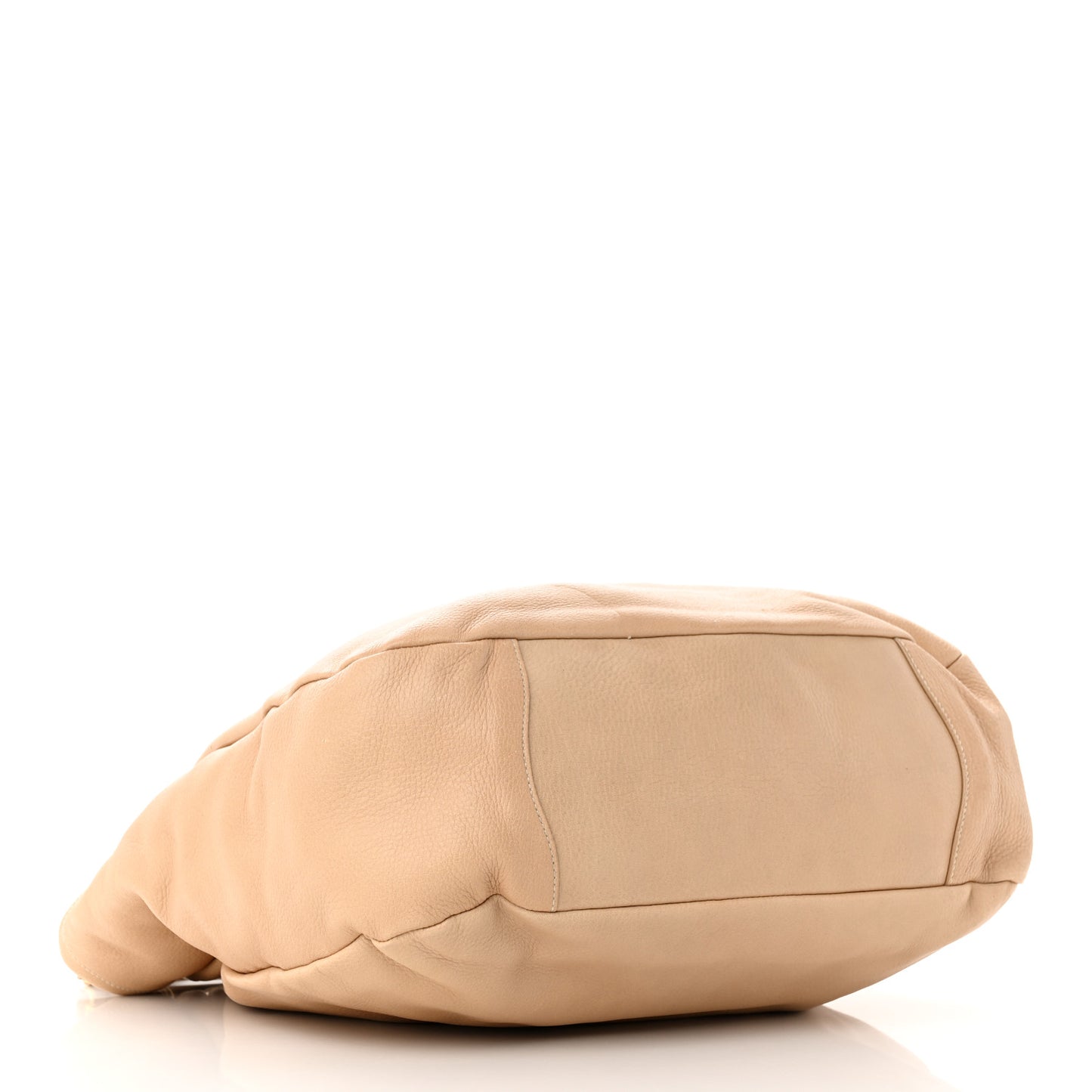 Cervo Pleats Tote Beige