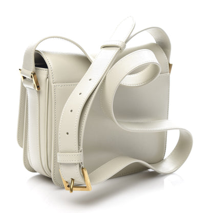 Saint Laurent Calfskin Le 61 Shoulder Bag White 3 of 9