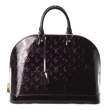 Louis Vuitton Vernis Alma GM Amarante 1 of 11