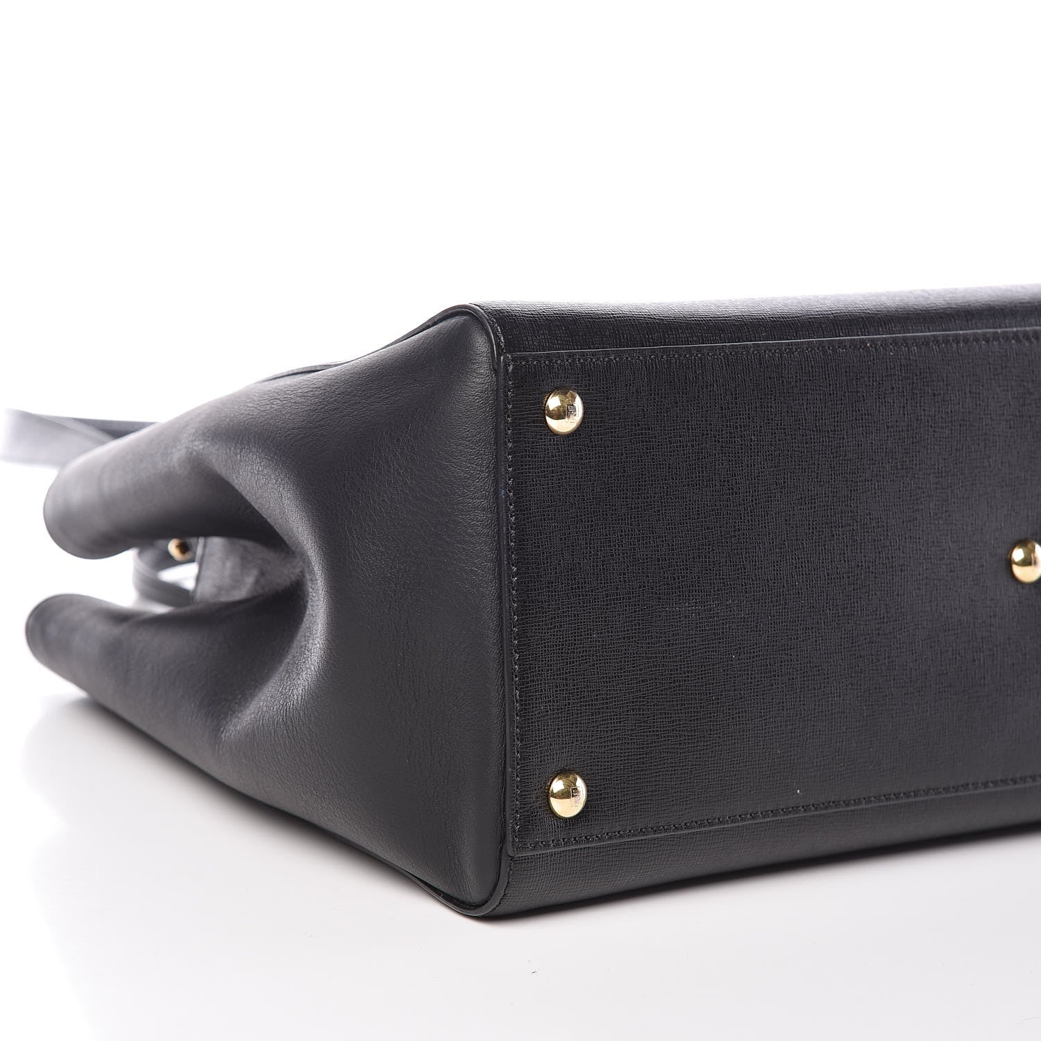 Fendi Vitello Elite Regular 2Jours Tote Black 14 of 16