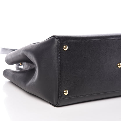 Fendi Vitello Elite Regular 2Jours Tote Black 14 of 16
