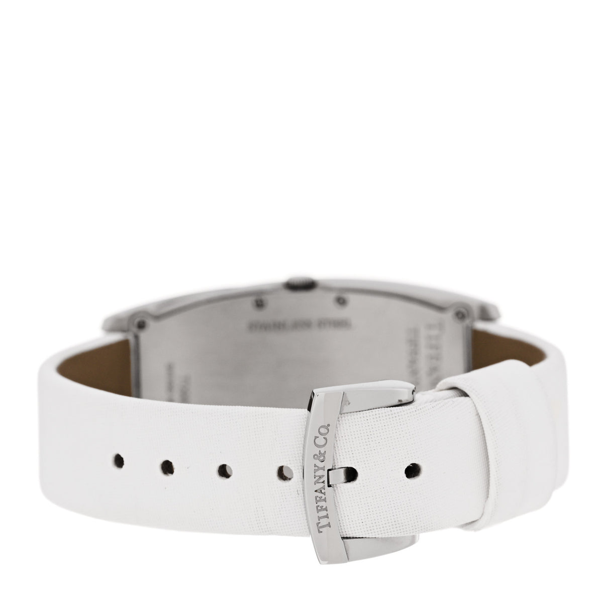 Stainless Steel Satin 22mm Gemea Quartz Watch White