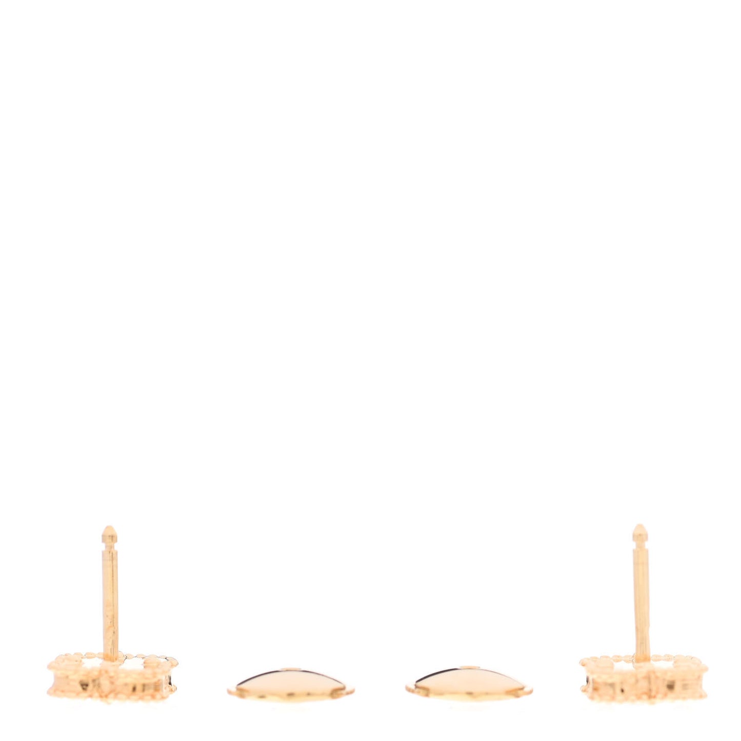 18K Yellow Gold Mother of Pearl Sweet Alhambra Earrings