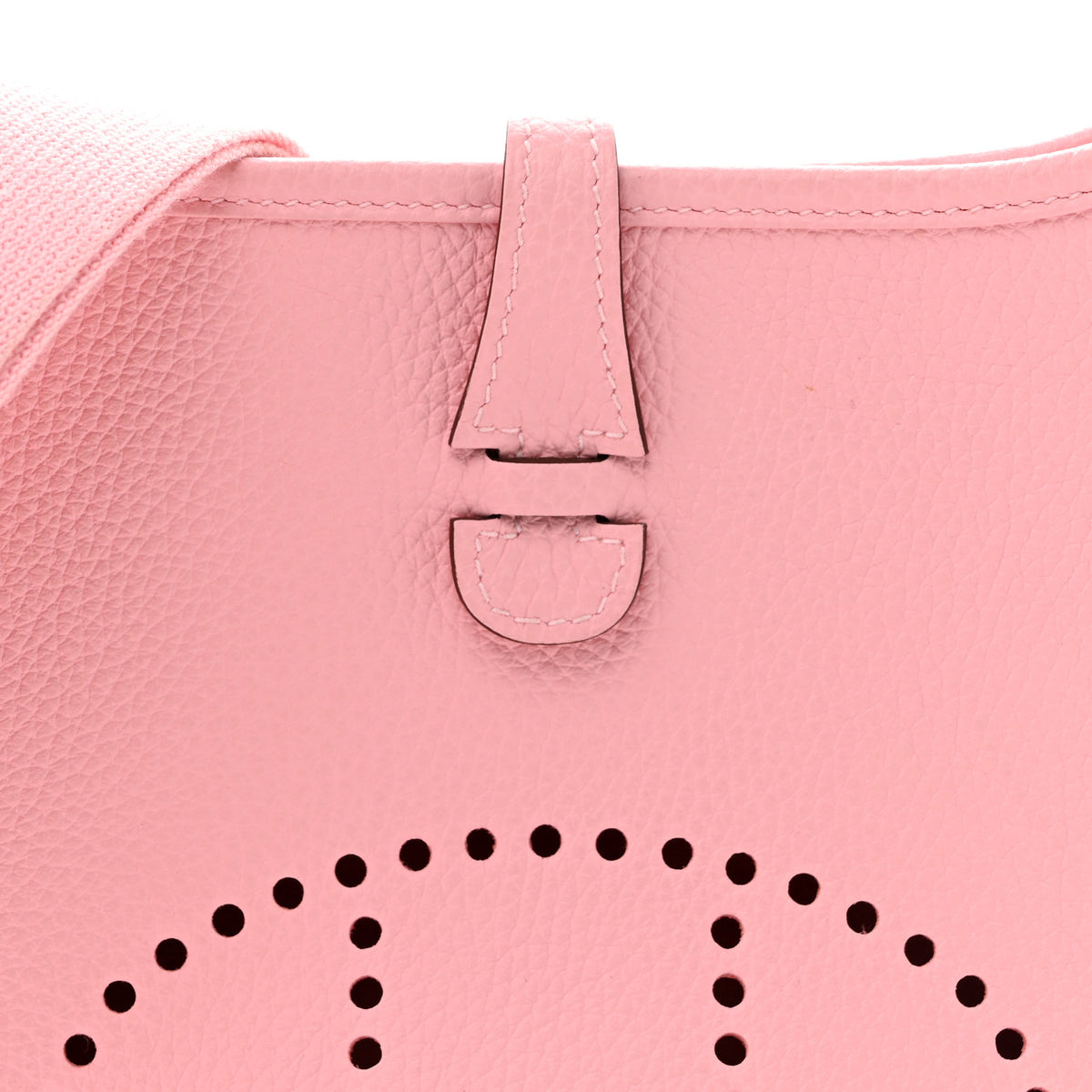Hermes Taurillon Clemence Evelyne 23 Poche III Rose Sakura 8 of 13