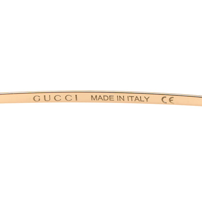 Gucci Metal Aviator Sunglasses GG0503S Gold 6 of 7