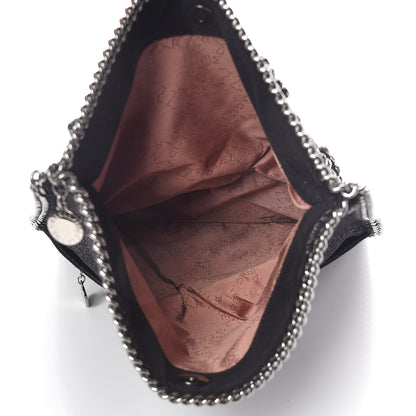 Stella McCartney Shaggy Deer Crystal Falabella Clutch Black 6 of 16