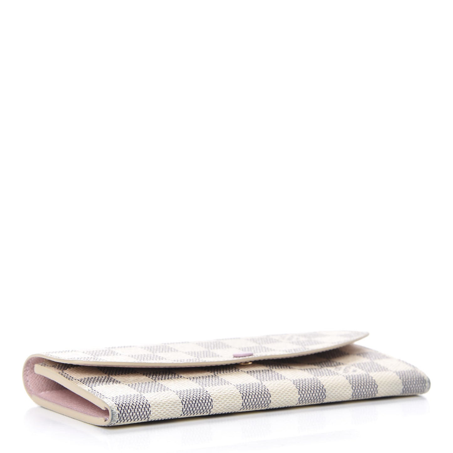 Damier Azur Emilie Wallet Rose Ballerine