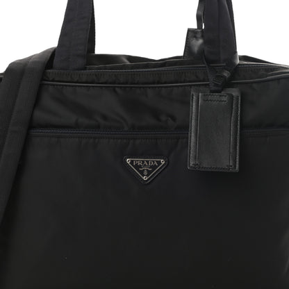 Prada Tessuto Nylon Travel Briefcase Black 8 of 11