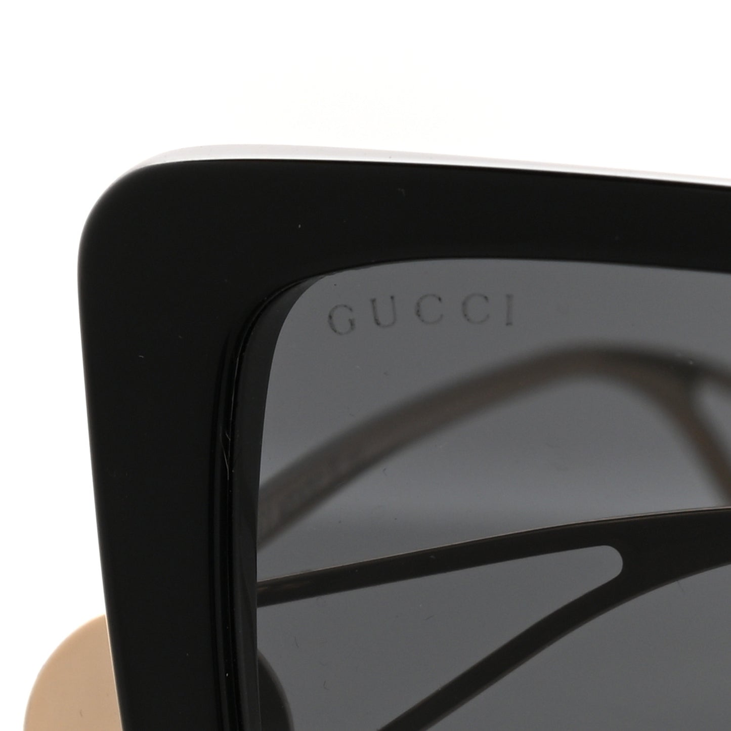Oversized Square GG04335S Sunglasses Black