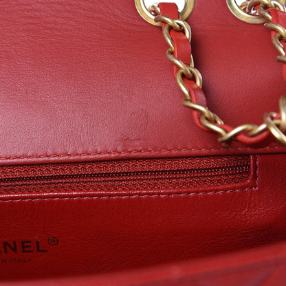 Chanel Caviar Quilted Medium CC Filigree Flap Red 12 of 12