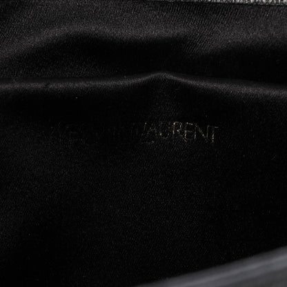 Saint Laurent Textured Calfskin Y Ligne Clutch Black 6 of 7