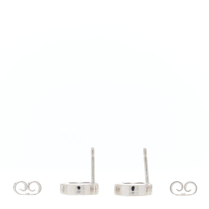 Gucci Sterling Silver Interlocking GG Stud Earrings 3 of 5