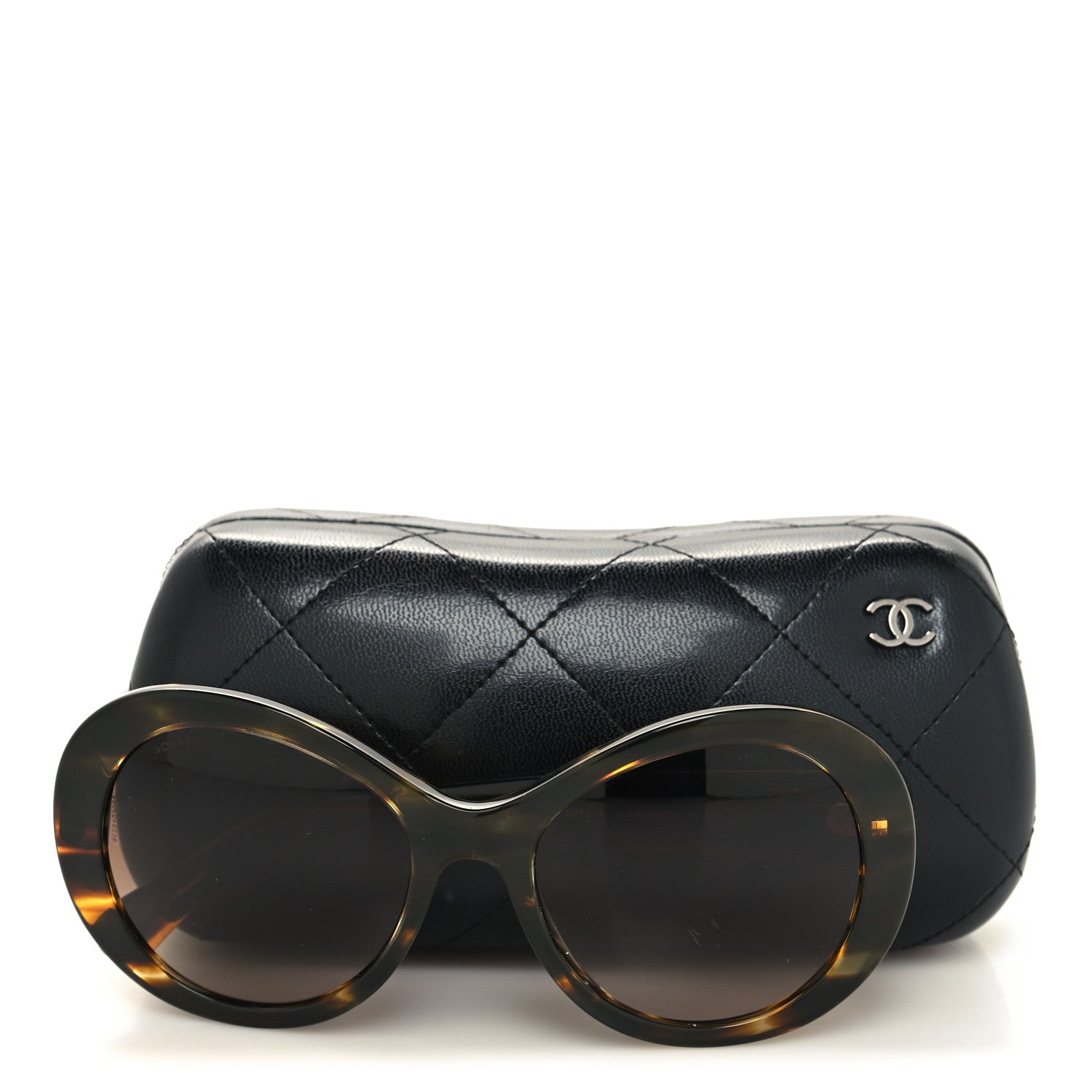Chanel CC Sunglasses 5372-A Tortoise 9 of 9