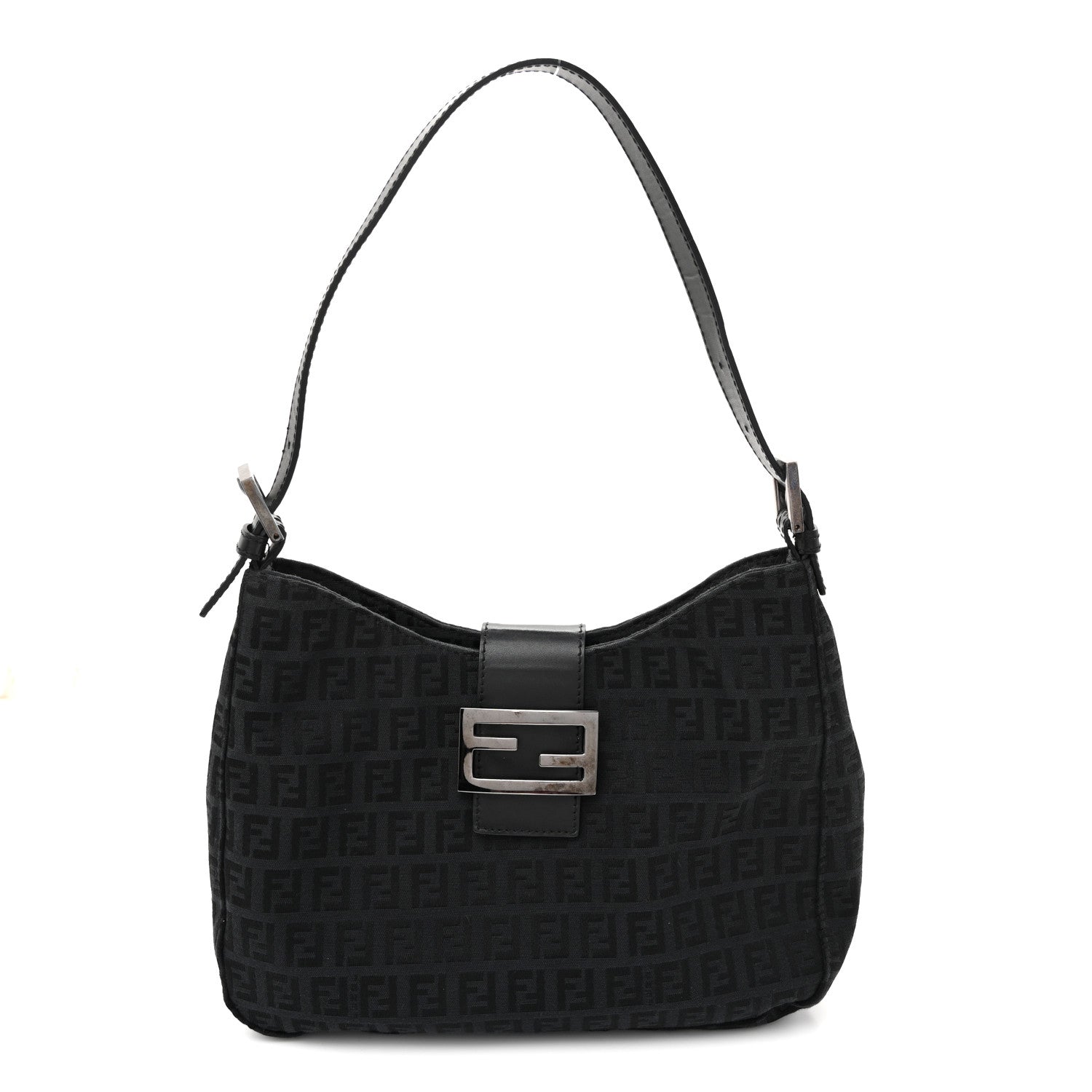 Fendi Zucchino Small Hobo Black 1 of 11