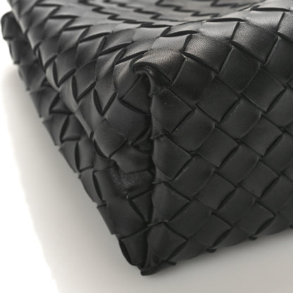 Bottega Veneta Nappa Intrecciato Small Andiamo Shoulder Bag Black 7 of 8