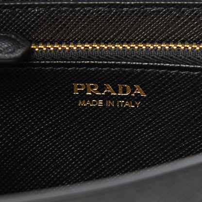Prada Saffiano Clutch Black 6 of 6