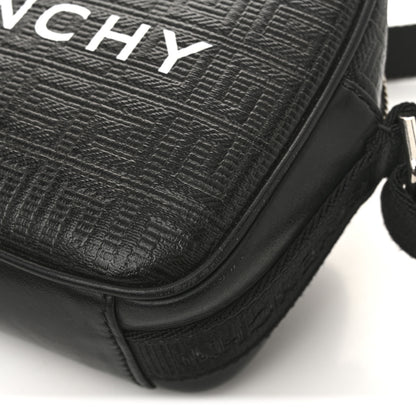 Givenchy Coated Canvas Logo Embossed Body Pouch Black Black 12 of 15