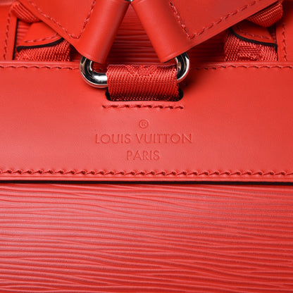 Louis Vuitton X SUPREME Epi Christopher Backpack PM Red 10 of 11