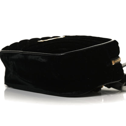 Saint Laurent Velour Matelasse Monogram Lou Belt Bag Black 10 of 15