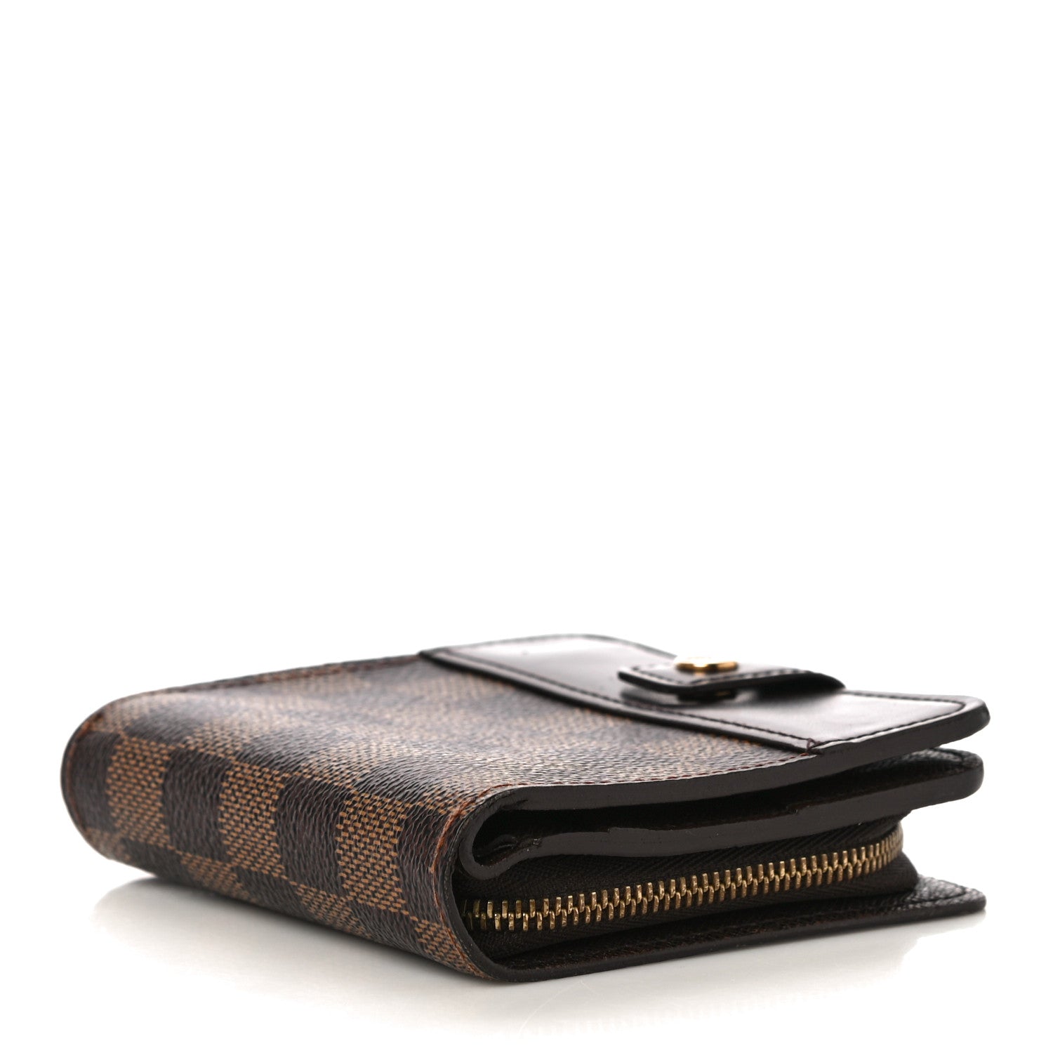 Louis Vuitton Damier Ebene Zippe Zipped Compact Wallet 4 of 10