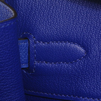 Hermes Togo Birkin 35 Bleu Electrique 19 of 26