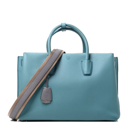 MCM Grained Calfskin Large Milla Tote 1 of 10