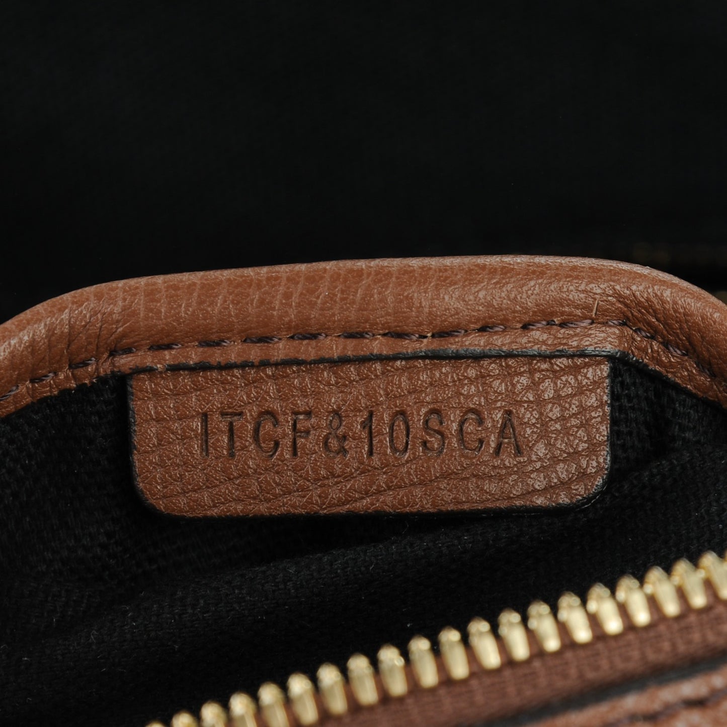 House Check Derby Calfskin Medium Alchester Bowling Bag Tan