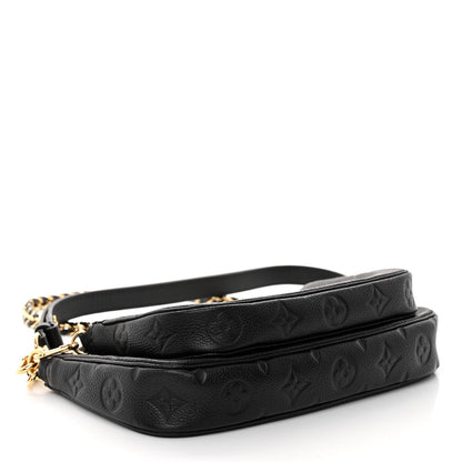 Louis Vuitton Empreinte Monogram Giant Multi Pochette Accessories Black 4 of 10