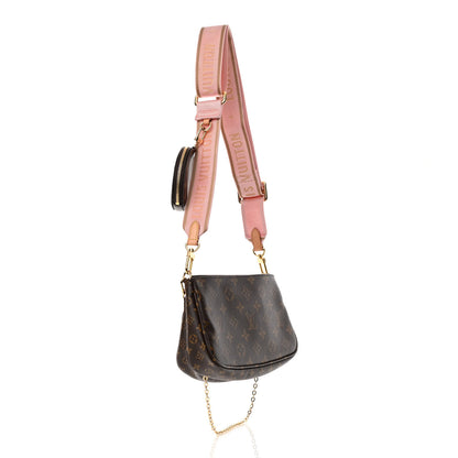 Louis Vuitton Monogram Multi Pochette Accessories Rose Clair 3 of 12