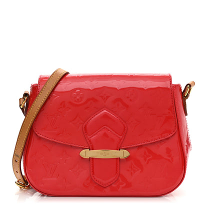 Louis Vuitton Vernis Bellflower GM Rouge Grenadine 1 of 17
