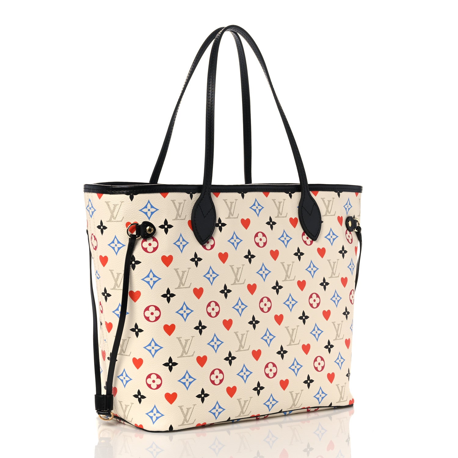 Louis Vuitton Game On Neverfull MM White 4 of 11