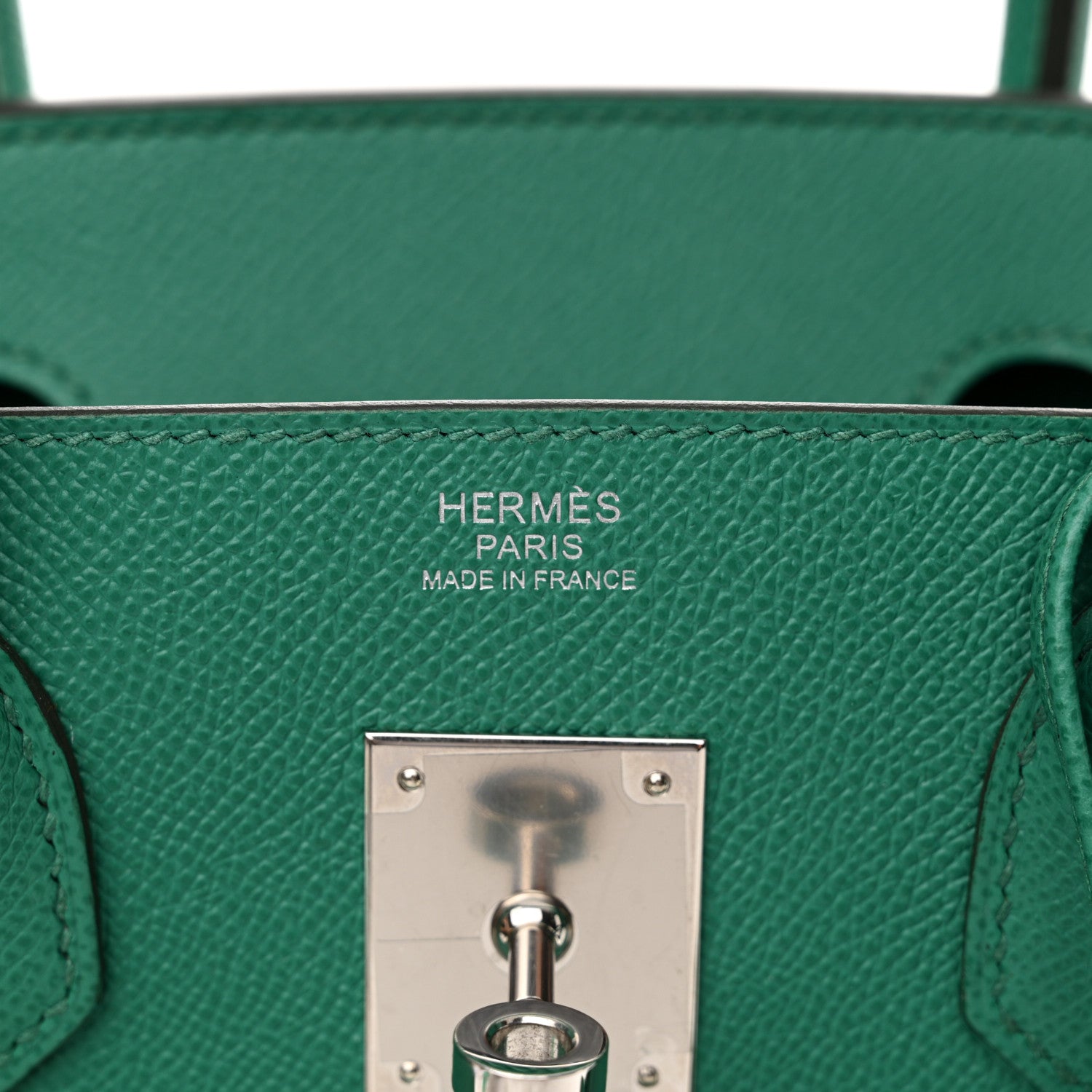Hermes Epsom Birkin 30 Vert Jade 6 of 13