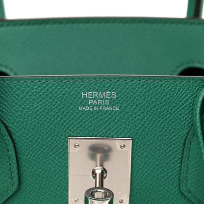 Hermes Epsom Birkin 30 Vert Jade 6 of 13