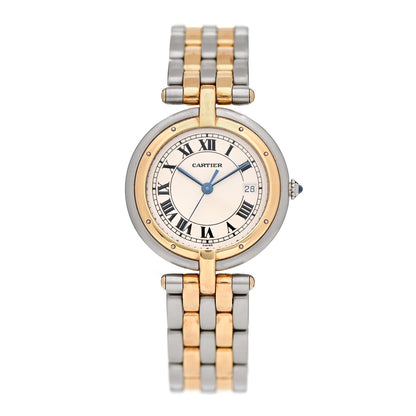 Cartier Stainless Steel 18K Yellow Gold 29mm Panthere Vendome Quartz Watch 1 of 4