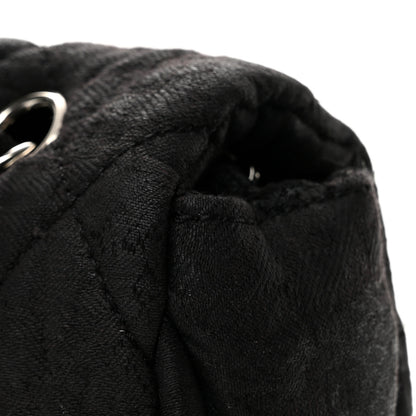 Chanel Coated Canvas Quilted Le Marais Flap Black 13 of 14