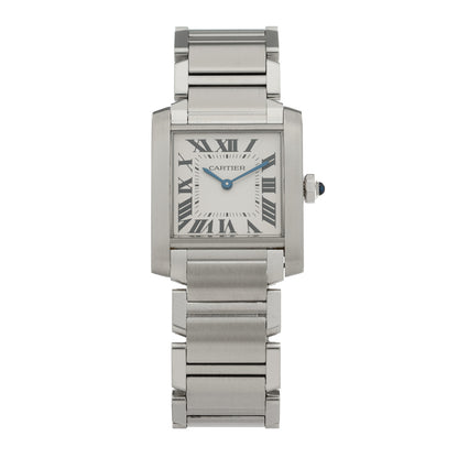 Cartier Stainless Steel 25mm Tank Francaise Quartz Watch 6 of 6