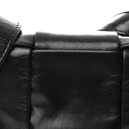 Bottega Veneta Lambskin Maxi Intreccio Candy Cassette Crossbody Bag Black 8 of 10