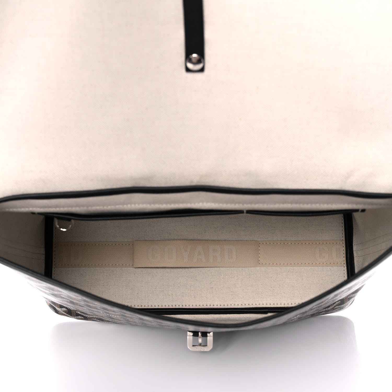 Goyard Goyardine Capetien Messenger Bag Black 5 of 12