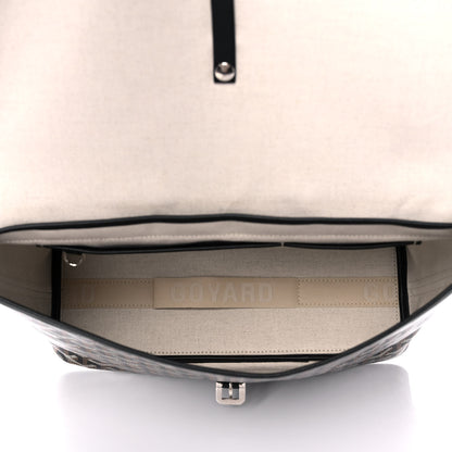 Goyard Goyardine Capetien Messenger Bag Black 5 of 12