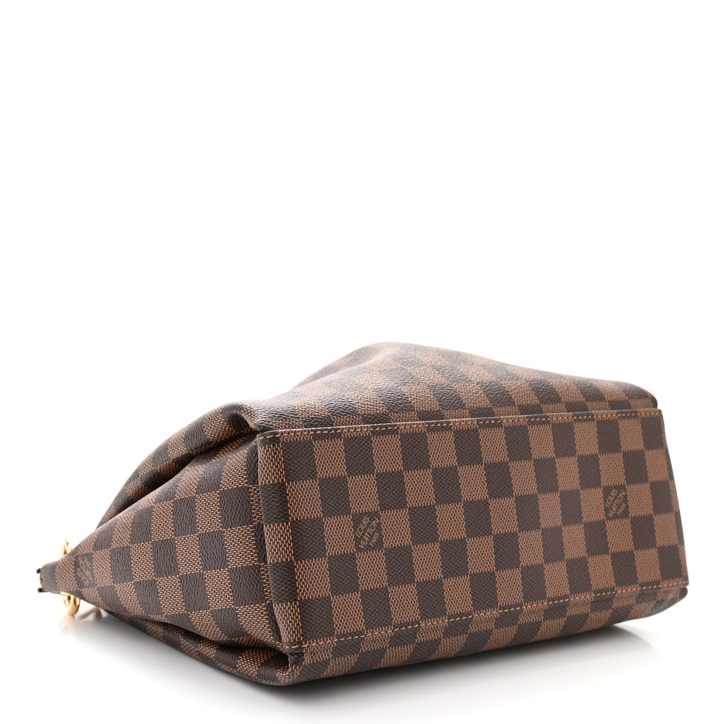 LOUIS VUITTON Damier Ebene Odeon Tote PM Black