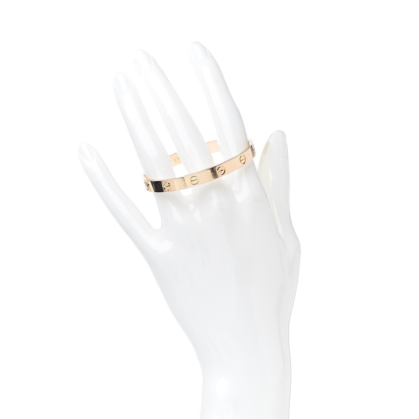 18K Pink Gold LOVE Bracelet 16