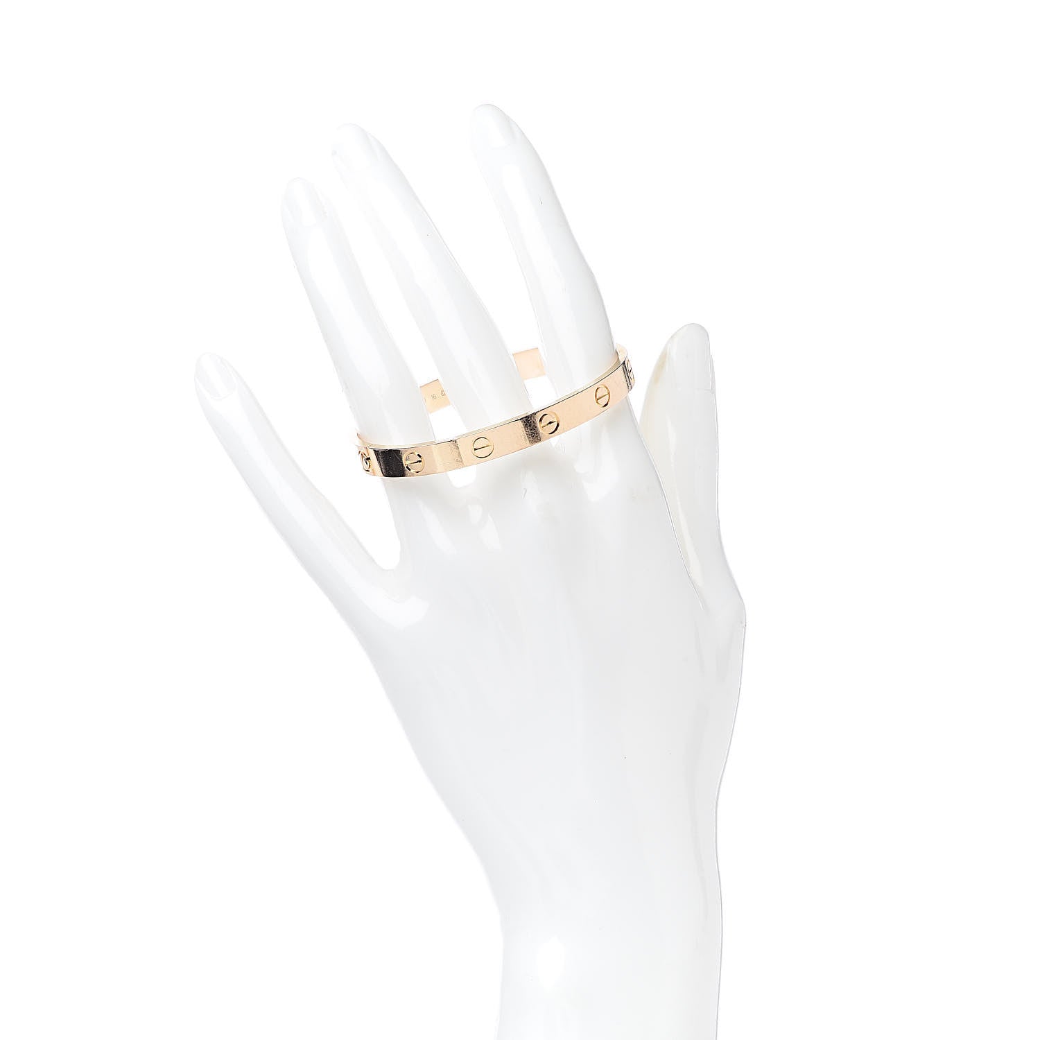 Cartier 18K Pink Gold LOVE Bracelet 16 2 of 7