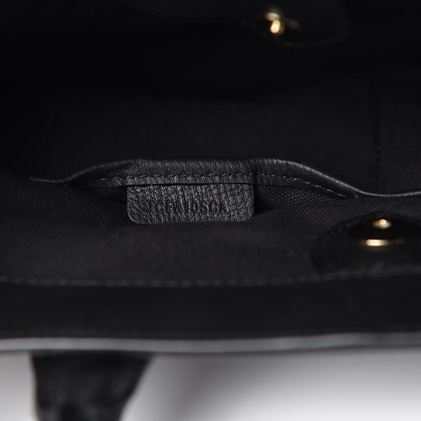 Grainy Calfskin House Check Medium Banner Tote Black