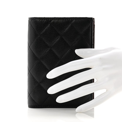 Chanel Caviar Quilted Passport Holder Black 2 of 10
