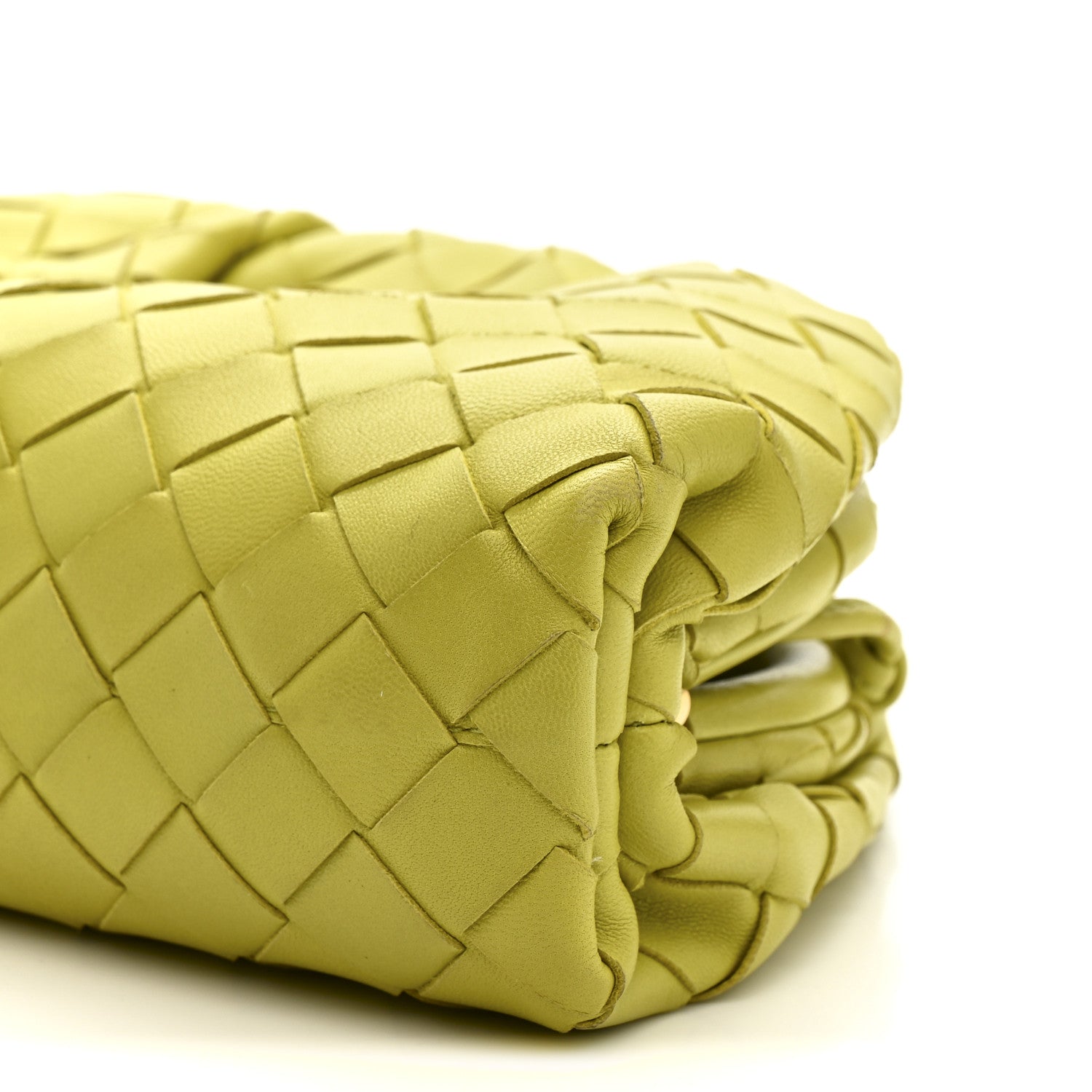 Bottega Veneta  財布KIWI-GOLD The Mini Pouch Bag Kiwi/gold | The Webster