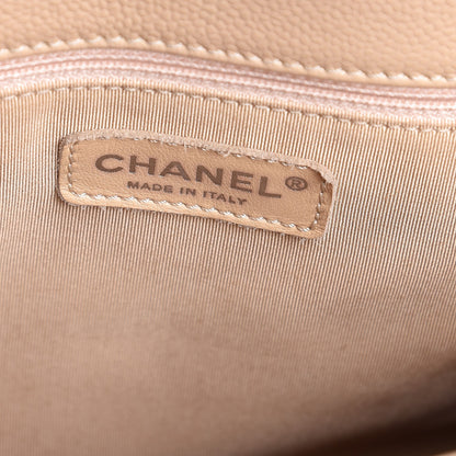 Chanel Caviar Quilted Grand Shopping Tote GST Beige 6 of 12