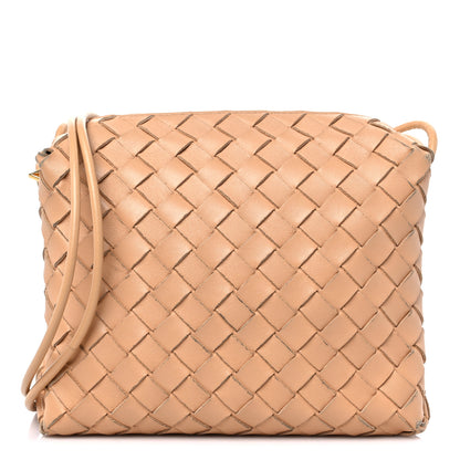 Bottega Veneta Nappa Intrecciato Small Loop Camera Bag Almond 1 of 16