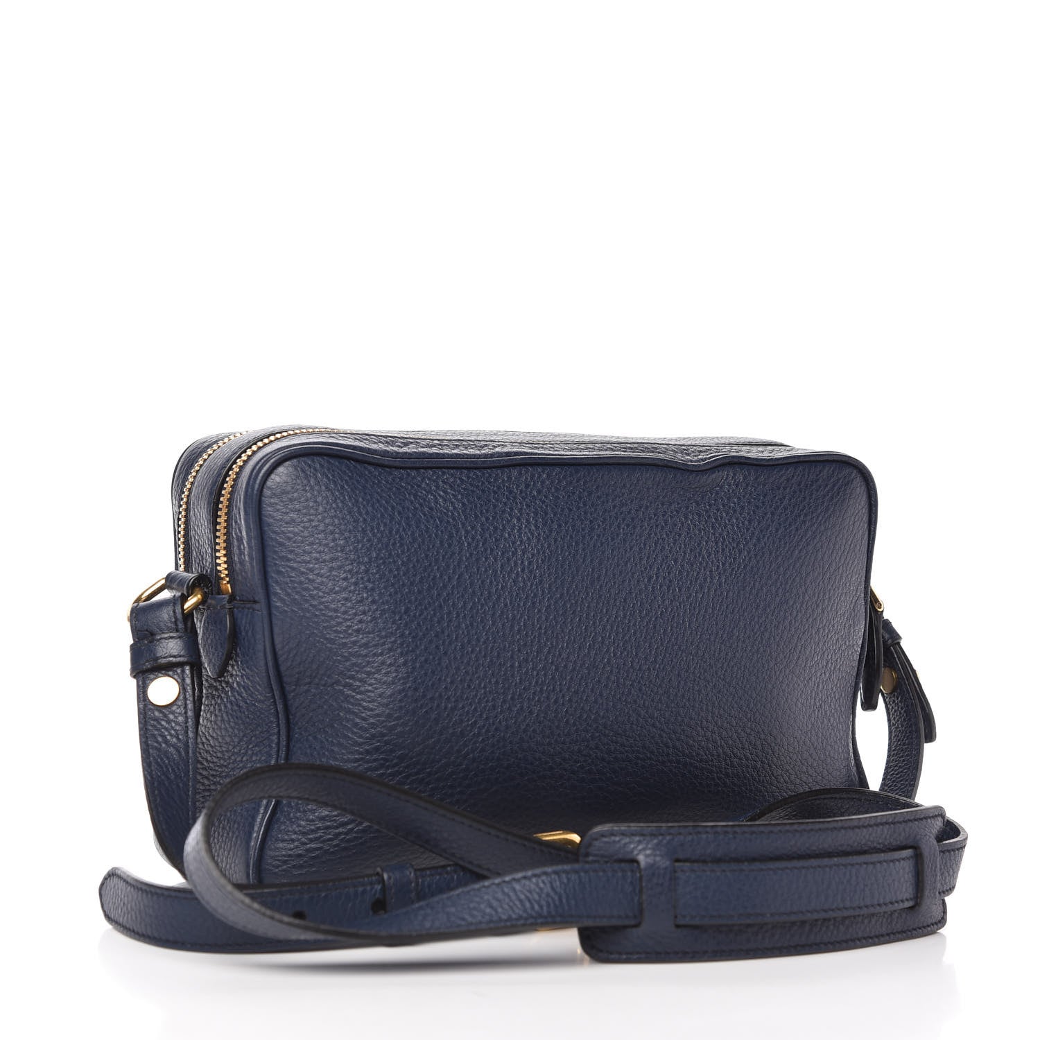 Prada Vitello Phenix Camera Bag Baltico 3 of 12