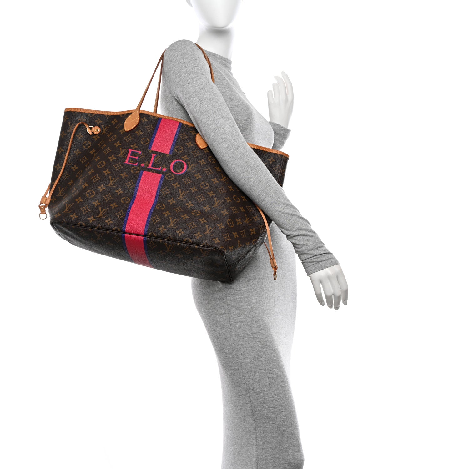 Louis Vuitton Monogram My LV Heritage Neverfull GM Violet Fuchsia 2 of 20
