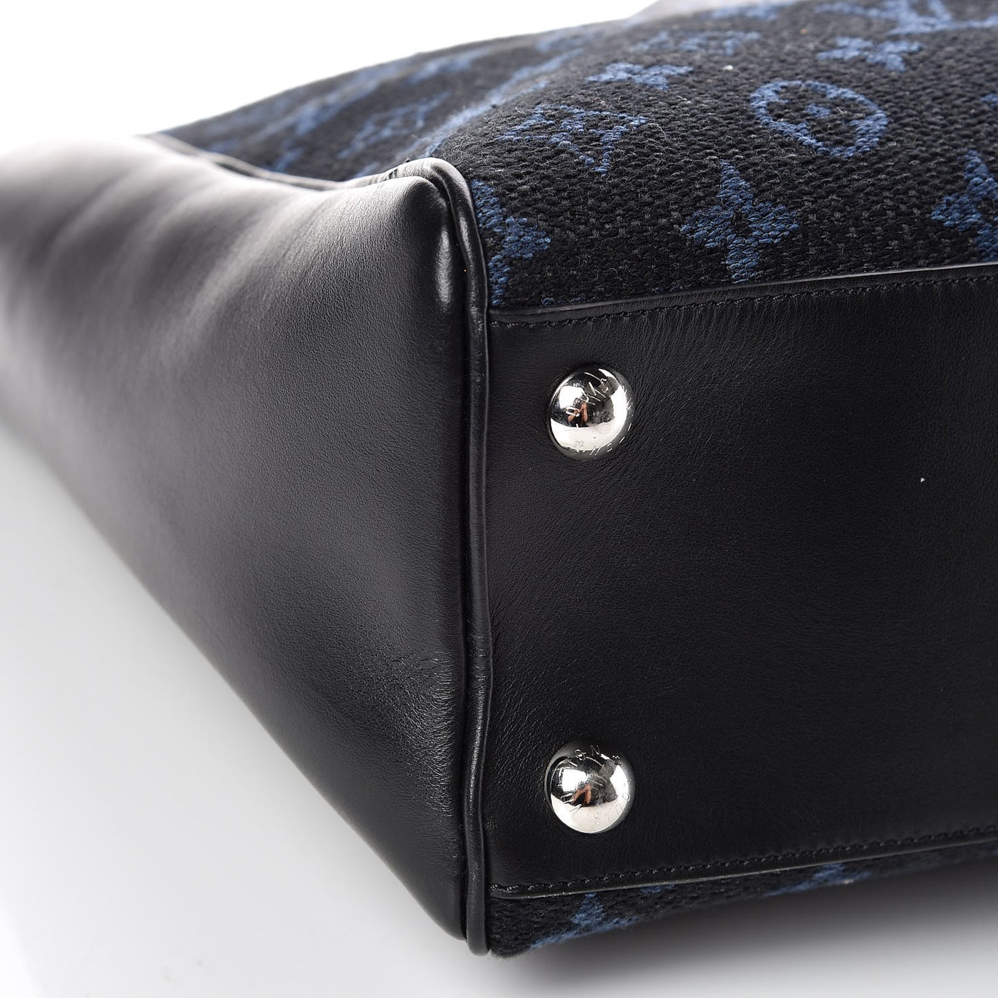Jacquard Monogram Grand Sac Cobalt